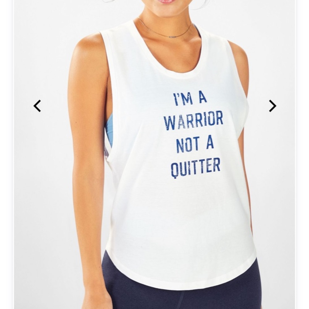 NWT Fabletics Janis Muscle Tank
